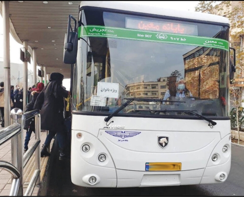 اتوبوس دربستی بابل به مشهد